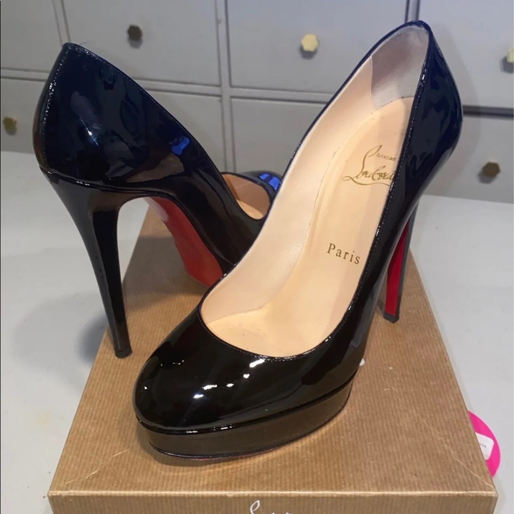 Christian Louboutin Bianca Pumps Black Patent